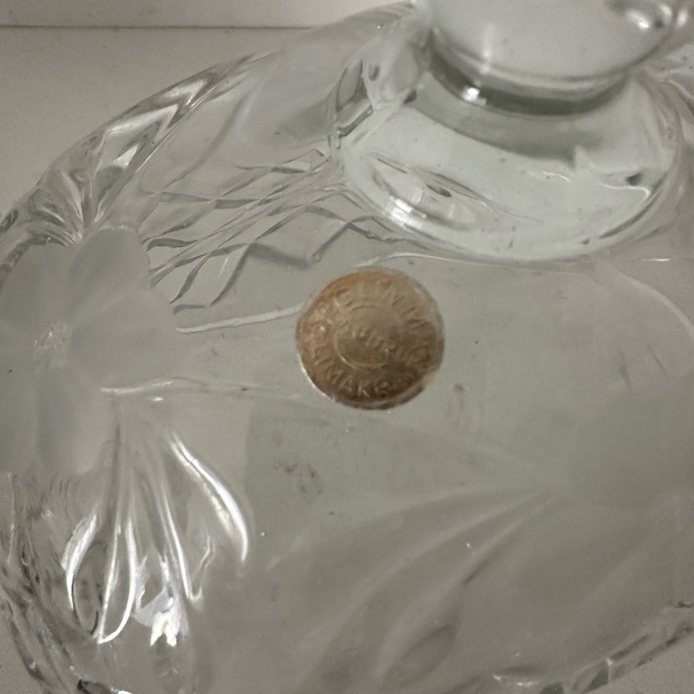 Swedish Crystal Rectangular Cloche - Picture 7 of 7